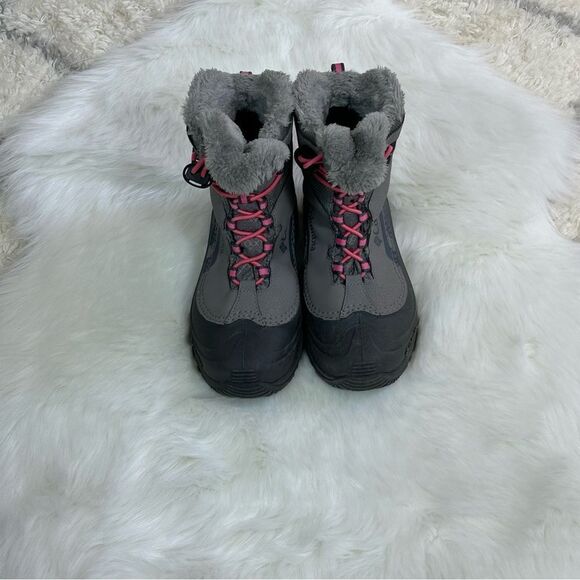 Columbia Gray and Pink Winter Boots - Picture 4 of 6